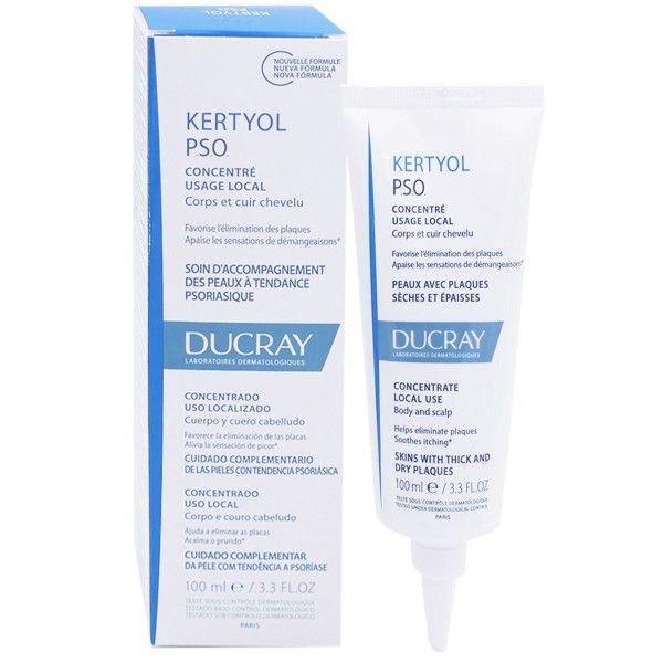 Концентрат для местного применения против шелушения кожи P.S.O Kertyol Ducray/Дюкрэ 100мл