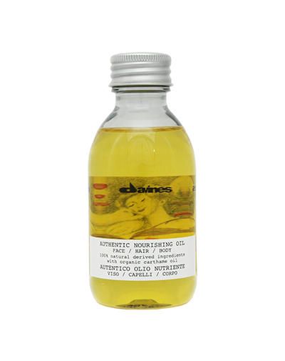 Масло для лица, волос и тела питательное nourishing oil face/hair/body davines authentic 140 мл