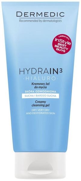 Гель-крем для умывания Hydrain 3 Hialuro Dermedic/Дермедик 200мл