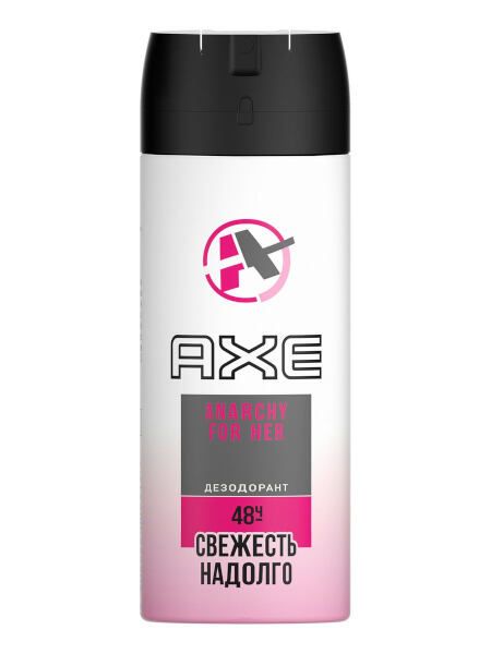 Дезодорант спрей женский анархия axe 150 мл фото №2
