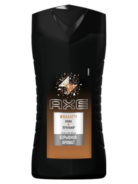 Гель для душа мужской leather & cookies axe 250 мл фото №2