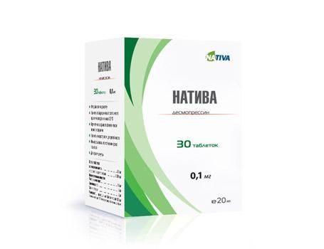 Натива таблетки 0,1мг 30 шт.