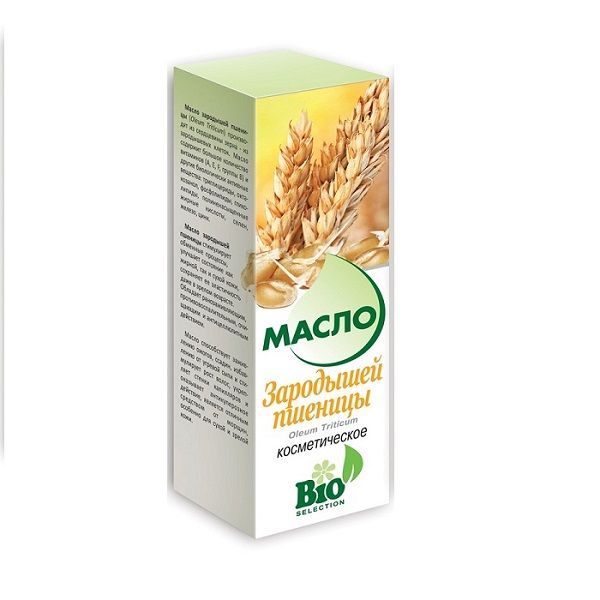 Масло косметическое зародышей пшеницы Bio Selection фл. 100мл фото №2
