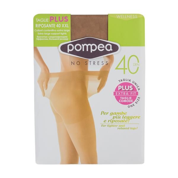 Колготки прозрачные 40 den светло-коричневый Riposante Pompea р.6 (XXL)
