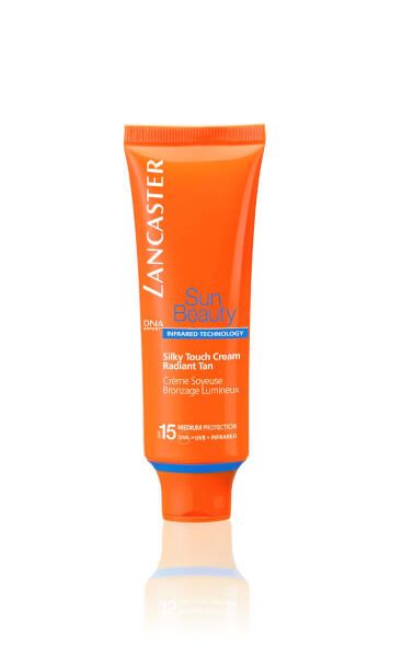 Крем легкий сияющий загар spf15 sun beauty care lancaster 50 мл
