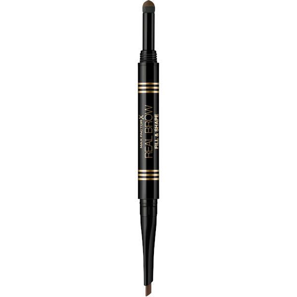 Карандаш-пудра для бровей 2 в 1 fill&shape тон 003 medium brown max factor фото №2