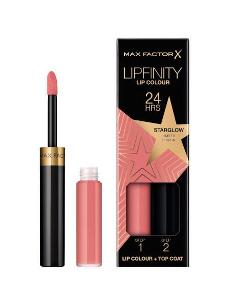 Помада губная стойкая и увлажняющий блеск lipfinity тон 080 max factor фото №2