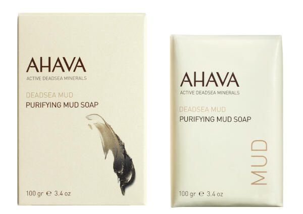 Мыло на основе грязи Мертвого моря Deadsea mud Ahava/Ахава 100г