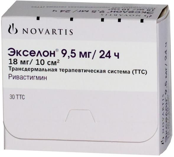 Экселон пластырь трансдермальный 9,5мг/24ч 30шт
