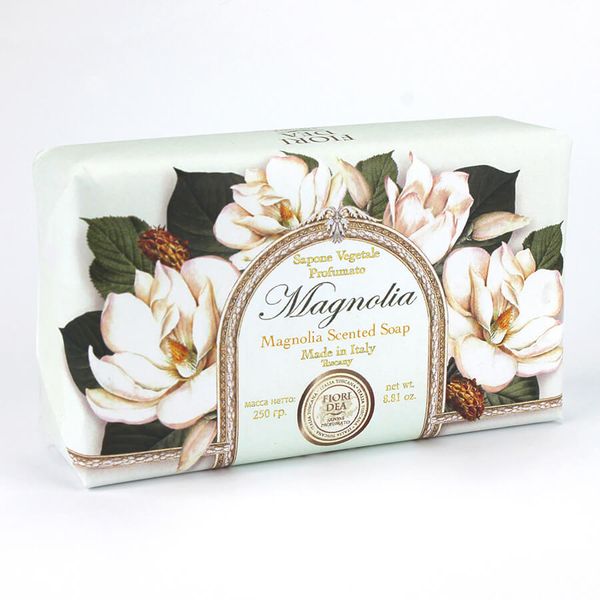 Мыло кусковое магнолия Fiori Dea/Фьери Дея 250г Мыло кусковое магнолия Fiori Dea/Фьери Дея 250г