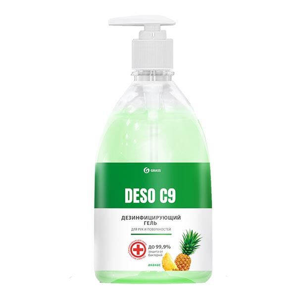 Гель дезинфицирующий Ананас Deso C9 Grass 500мл