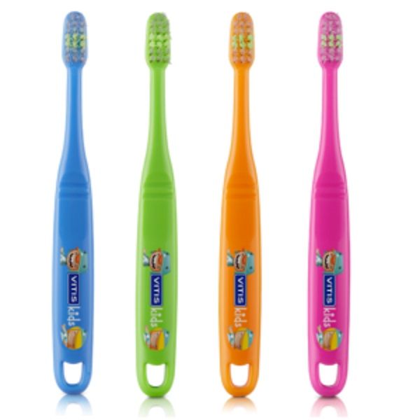 Щетка зубная для детей 3+ Vitis Kids фото №3