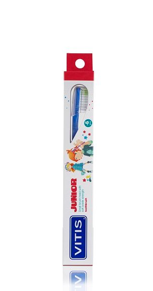 Щетка зубная для детей 6+ Vitis Junior фото №3
