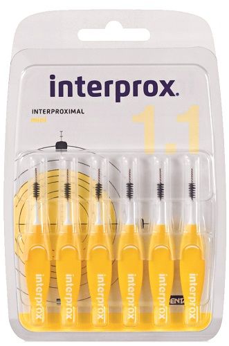 Ершики межзубные Interprox 4G Mini (1,1мм) N6 фото №2