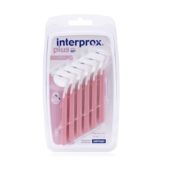 Ершики межзубные Nano Plus 2G Interprox/Интерпрокс 0,6мм 6шт