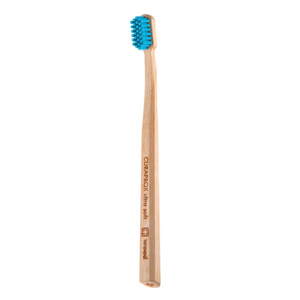 Щетка зубная ультрамягкая с деревянной ручкой CS Wood Curaprox/Курапрокс фото №3