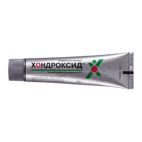 Хондроксид гель для наружного применения 5% 30г фото №3