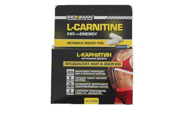 L-карнитин Ironman капс. 30шт