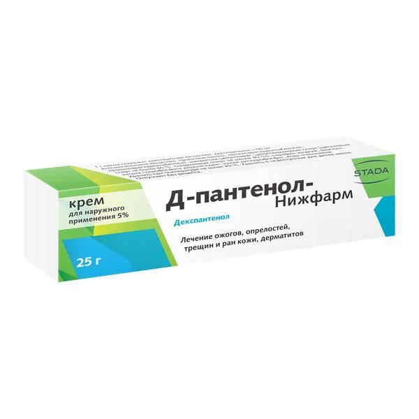 Д-Пантенол-Нижфарм крем для наружного применения 5% 25г фото №2