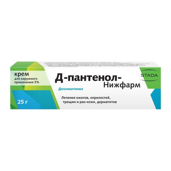 Д-Пантенол-Нижфарм крем для наружного применения 5% 25г фото №3