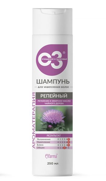 Шампунь репейный Очищение и Здоровье фл. 250мл