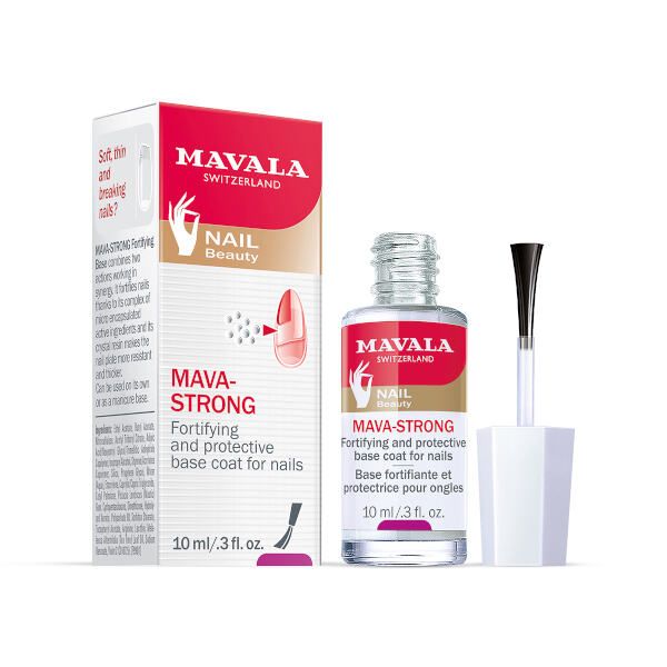 Укрепляющая и защитная основа для ногтей Мава-Стронг Mavala 10мл 9099074 фото №2
