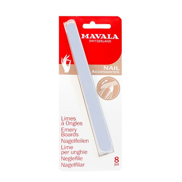 Пилочки для маникюра Mavala 8шт 9090612
