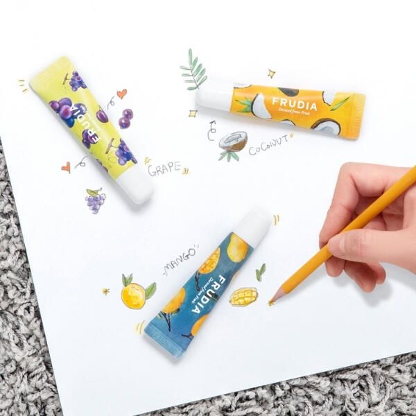 Крем для губ смягчающий с кокосом Frudia/Фрудия 10г