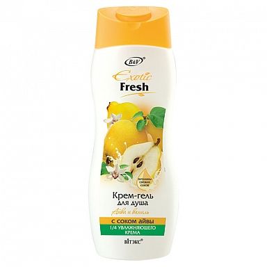 Крем-гель для душа Айва и Ваниль Витэкс Exotic Fresh 500мл