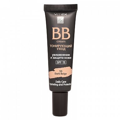 ВВ-Крем тонирующий уход SPF15 Витэкс 30мл тон 53 Dark beige