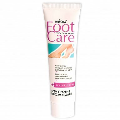 Крем против сухих мозолей Foot care Белита 100мл