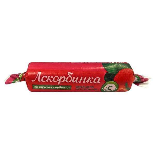 Аскорбинка вкус клубники Азбука Здоровья таблетки 10шт
