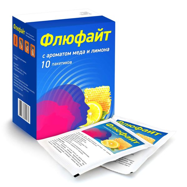 Флюфайт с ароматом лимона порошок для приг. раствора для прим. вн. пак. 5г 10шт фото №2