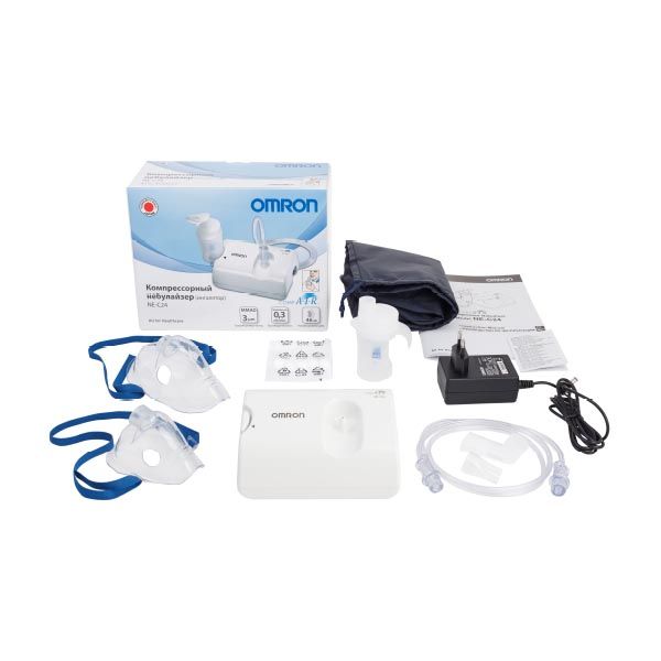 Ингалятор компрессорный NE-C24 Omron/Омрон (NE-C801S-RU) фото №4