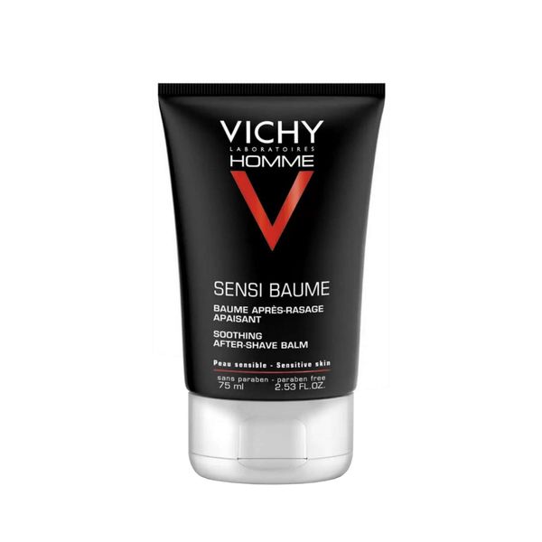 Бальзам после бритья cмягчающий Homme Sensi Baume Vichy/Виши 75мл