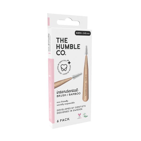 Ершики межзубные бамбуковые цвет розовый Humble CO. р.0