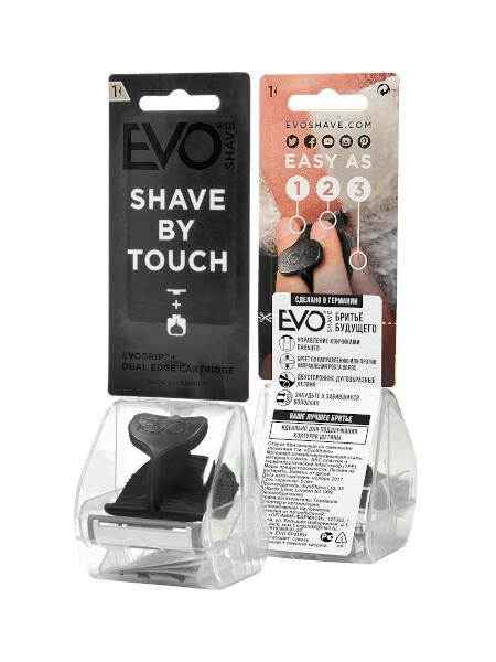 Бритва+кассета Асфальт EvoShave/ЭвоШэйф