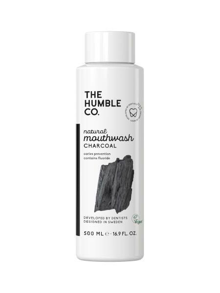 Ополаскиватель для полости рта древесный уголь natural mouthwash Humble CO. 500мл