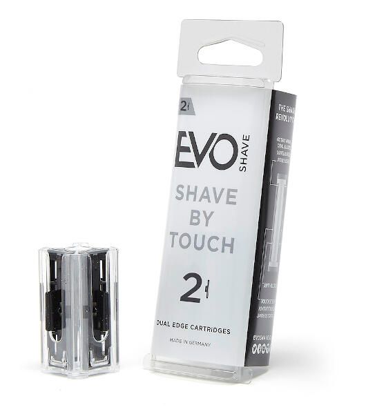 Сменные кассеты для бритья EvoShave/ЭвоШэйф 2шт