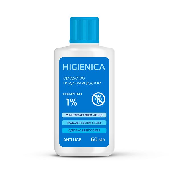 Cредство педикулицидное Higienica/Хигиеника 60мл фото №3