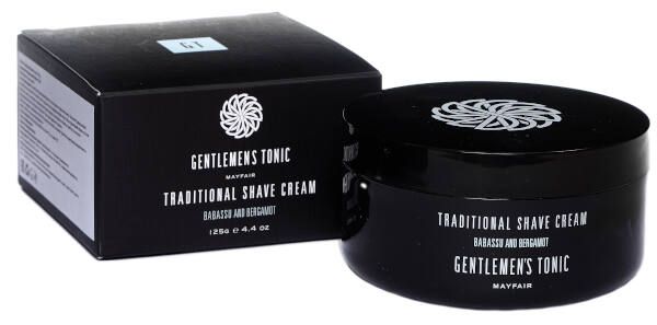Крем для бритья традиционный Gentlmen's tonic 125г фото №2