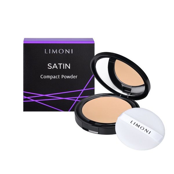 Пудра компактная Satin 01 тон Limoni