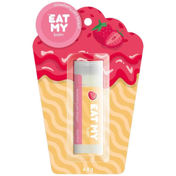 Бальзам для губ бисквит с клубничным джемом Eat My/Ит Май 4,8г