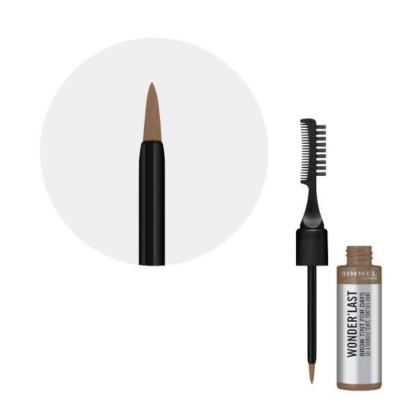 Тинт для бровей Wonder'last Rimmel/Риммель тон 02 фото №2