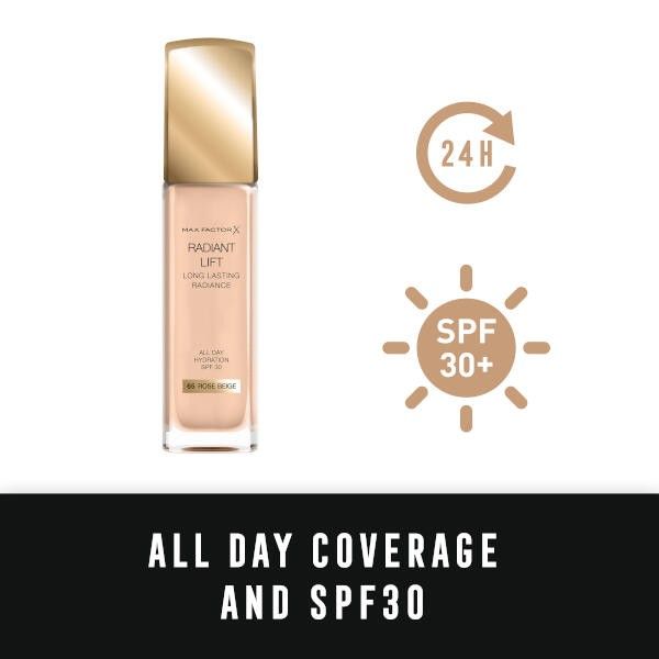 Основа тональная Radiant Lift Long Lasting Radiance MaxFactor/МаксФактор Rose beige 65 фото №2
