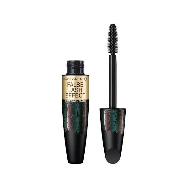 Тушь эффект наклад ресниц Raven black Lookmascaradeep MaxFactor/МаксФактор 2шт фото №3