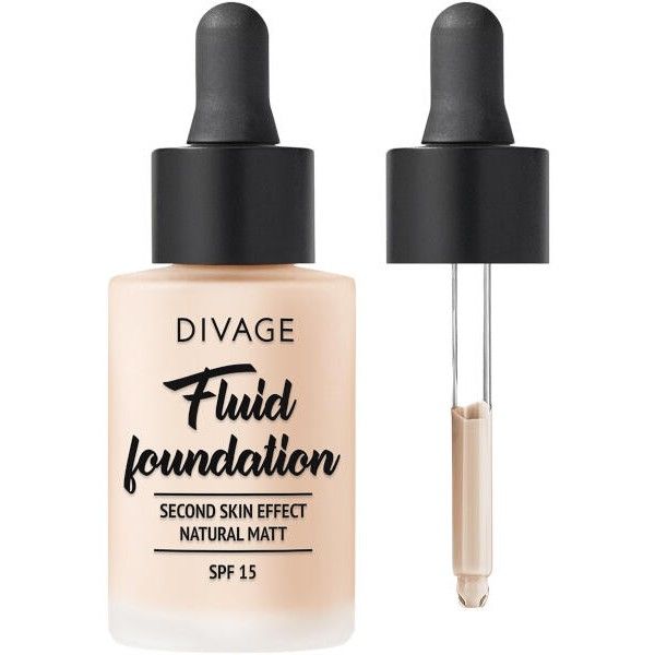 Основа жидкая Fluid Foundation Divage/Диваж тон 01n фото №2