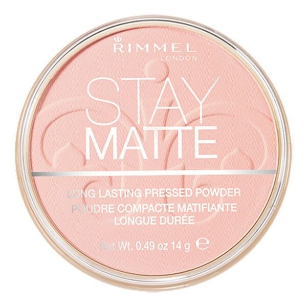 Пудра спресованная Stay Matte Re-pack Rimmel/Риммель тон 002 фото №2