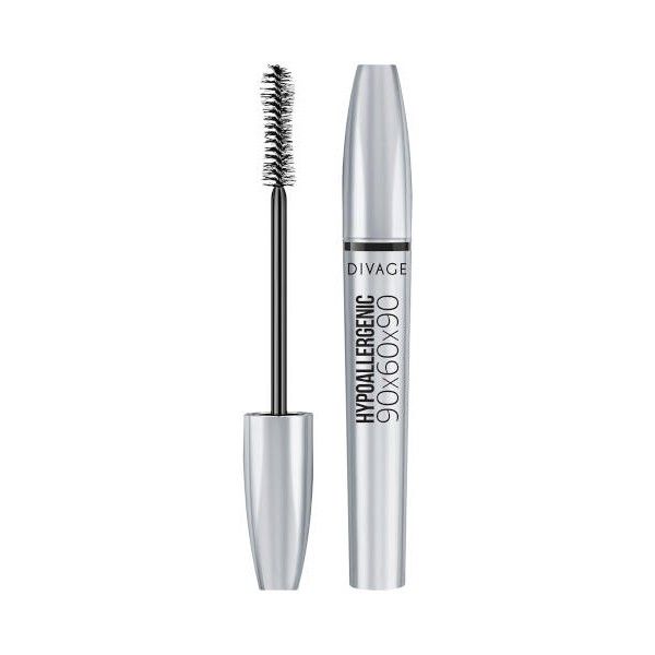 Тушь для ресниц 90x60x90 Mascara Hypo Hypoallergenic Divage/Диваж тон 01 фото №2