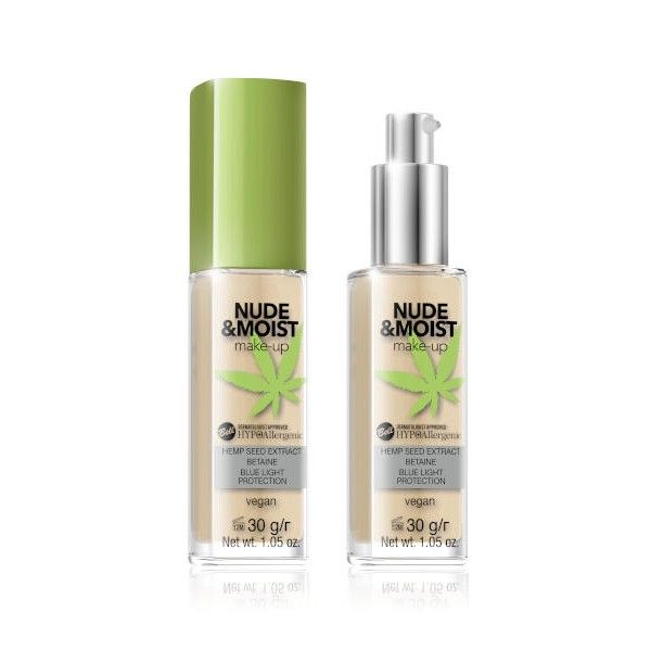 Флюид увлаж. и питат. гипоаллергенный Hypo nude&moist make-up natural tan Bell/Белль тон 4 фото №2